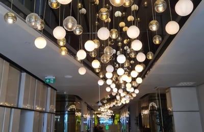 Alquiler de un estudio con vistas panorámicas al mar y al bulevar, 30 m², Batumi, Georgia