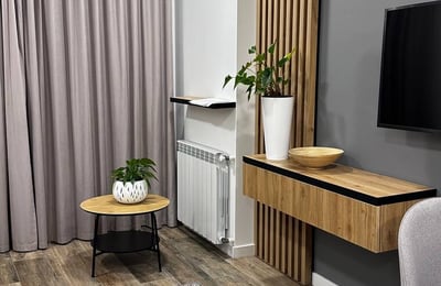 Rent of a stylish apartment with direct sea view, 50 m², White Sails, Batumi, Georgia