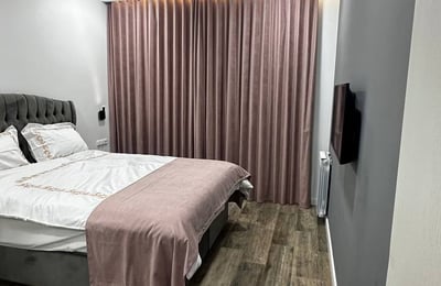 Rent of a stylish apartment with direct sea view, 50 m², White Sails, Batumi, Georgia