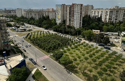 Alquiler de moderno apartamento amueblado, 58 m², Tbilisi, Georgia