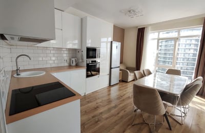 Long-term rental of a spacious apartment close to the sea in White Sails, Batumi, Georgia