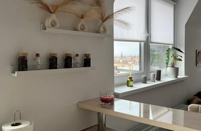 Cozy apartment with panoramic mountain view and terrace for rent, Râșnov, Brașov, Romania