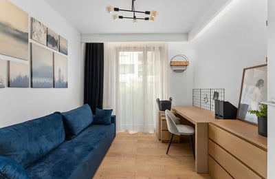 Rent of a modern apartment with a garden, 73 m², Bronowice district, Krakow, Poland