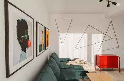 Alquiler de un moderno apartamento de 2 habitaciones, 56 m², Uno Residence, Brașov, Rumanía