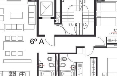 Alquiler de amplio y luminoso apartamento, Buenos Aires, Argentina