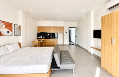 Rent a modern penthouse studio, Ngu Hanh Son, Da Nang, Vietnam