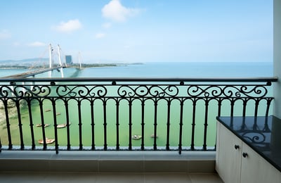 Location d'un studio chaleureux et meublé avec vue sur la baie, Da Nang, Vietnam