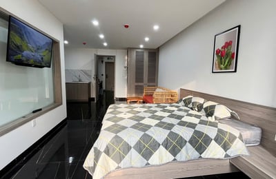 Alquiler de estudio nuevo y moderno cerca de la playa, Da Nang, Vietnam