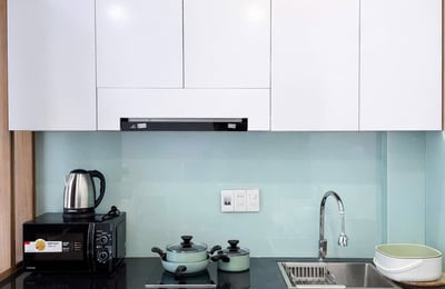 Neue und helle Studio-Wohnung in Strandnähe mieten, Da Nang, Vietnam
