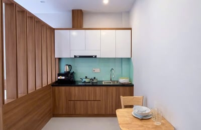 Neue und helle Studio-Wohnung in Strandnähe mieten, Da Nang, Vietnam