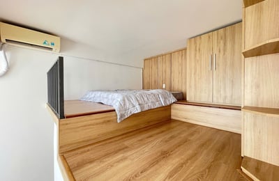 Rent a unique, furnished duplex apartment, Son Tra, Da Nang, Vietnam