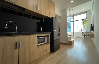Rent a unique, furnished duplex apartment, Son Tra, Da Nang, Vietnam