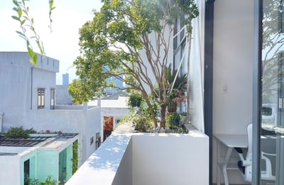 Rent a unique, furnished duplex apartment, Son Tra, Da Nang, Vietnam