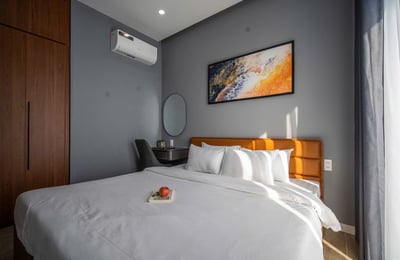 Rent a luxury, furnished apartment with pool, Ngu Hanh Son, Da Nang, Vietnam