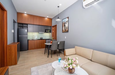 Rent a luxury, furnished apartment near the beach, Ngu Hanh Son, Da Nang, Vietnam
