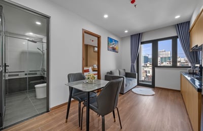 Rent a bright, comfortable apartment near the beach, Son Tra, Da Nang, Vietnam