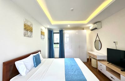 Rent a modern, furnished apartment near the beach, Ngu Hanh Son, Da Nang, Vietnam