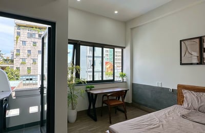 Estudio nuevo en alquiler cerca de la playa, distrito Son Tra, Da Nang, Vietnam