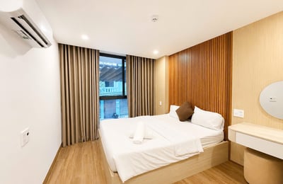 Bright Apartment for Rent Near the Beach, Da Nang, Vietnam