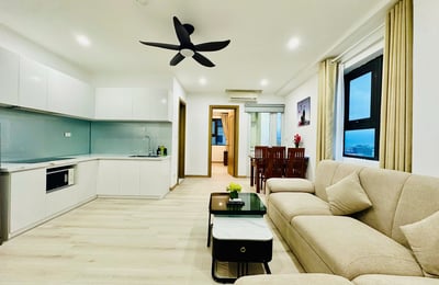 Appartement spacieux d'une chambre à louer avec vue sur la ville, Da Nang
