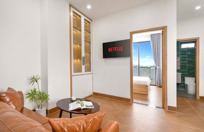 Geräumige und moderne Wohnung zur Miete im Bezirk Ngu Hanh Son, Da Nang, Vietnam