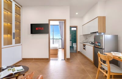 Geräumige und moderne Wohnung zur Miete im Bezirk Ngu Hanh Son, Da Nang, Vietnam