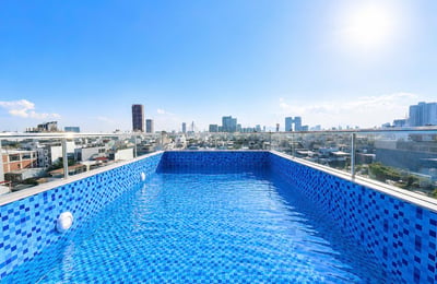 Location d'appartement meublé avec piscine sur le toit, Da Nang, Viêt Nam