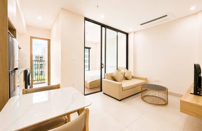 Modern, furnished apartment in a new building (near the beach), Da Nang, Vietnam