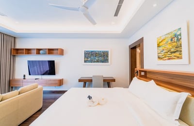 Location d'une villa luxueuse et meublée de 433 m² dans le quartier de Ngu Hanh Son, Da Nang