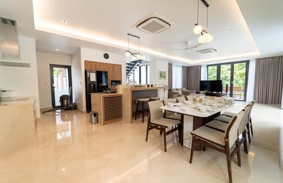 Location d'une villa luxueuse et meublée de 433 m² dans le quartier de Ngu Hanh Son, Da Nang
