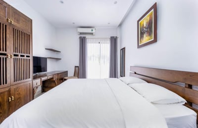 Modern, bright villa for rent with pool and garden, Da Nang, Vietnam