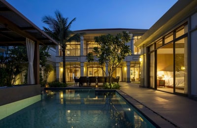 Luxurious, stylish villa for rent with pool, 557 m², Da Nang, Vietnam