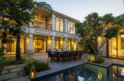 Luxurious, stylish villa for rent with pool, 557 m², Da Nang, Vietnam
