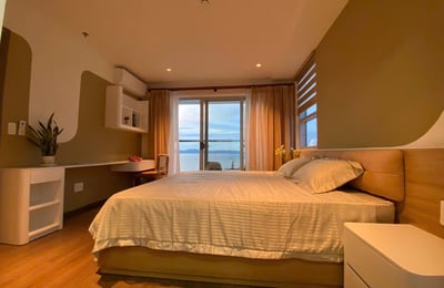 Alquiler de apartamento de lujo y amueblado con vistas a la playa, Blooming Tower, Hai Chau, Da Nang, Vietnam