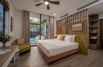 Rent a luxury, fully furnished villa with pool, Hai Chau, Da Nang, Vietnam