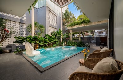 Rent a luxury, fully furnished villa with pool, Hai Chau, Da Nang, Vietnam