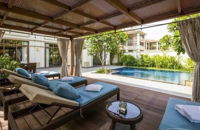 Rent of a luxury, modern villa, Ngu Hanh Son, Da Nang, Vietnam