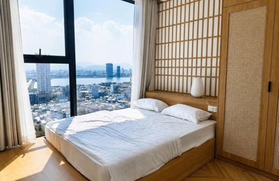Appartement moderne 98m² à louer près de la rivière, Ngu Hanh Son, Da Nang, Vietnam