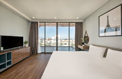 Penthouse 100m² mit schöner Aussicht zur Miete, Ngu Hanh Son, Da Nang, Vietnam