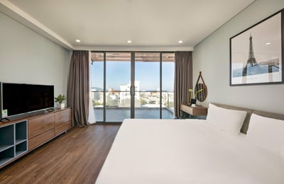 Penthouse 100m² mit schöner Aussicht zur Miete, Ngu Hanh Son, Da Nang, Vietnam