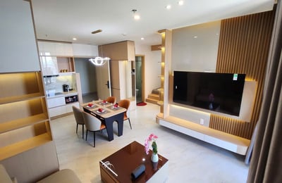 Modern Apartment 50m² for Rent Near the River, Da Nang, Vietnam