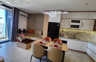 Modern Apartment 50m² for Rent Near the River, Da Nang, Vietnam