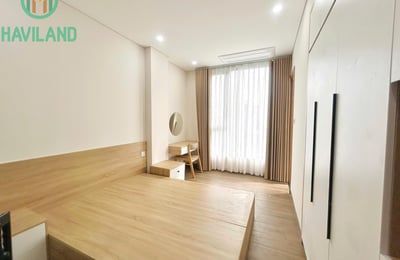 Alquiler a largo plazo de un apartamento luminoso con balcón espacioso, Da Nang, Vietnam