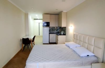 Alquiler de un acogedor estudio con vistas al mar, 35 m², Batumi, Georgia