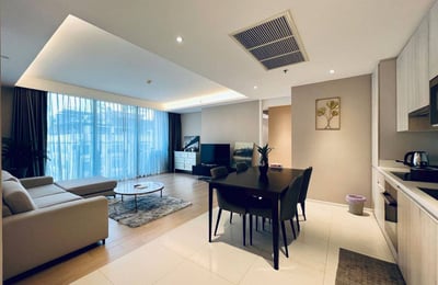 Location d'appartement moderne et élégant de 1 chambre dans le centre de Bangkok, Thaïlande