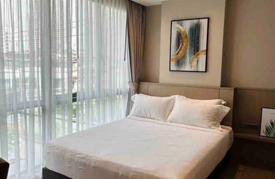 Location d'appartement moderne et élégant de 1 chambre dans le centre de Bangkok, Thaïlande