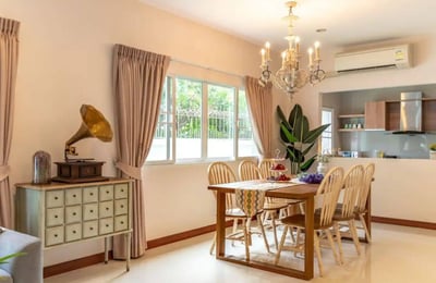Stylish and spacious 4-bedroom house rental in Khlong Toei district, Bangkok, Thailand
