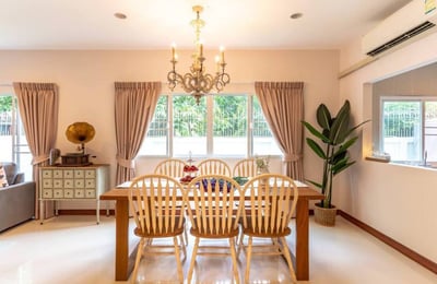 Stylish and spacious 4-bedroom house rental in Khlong Toei district, Bangkok, Thailand