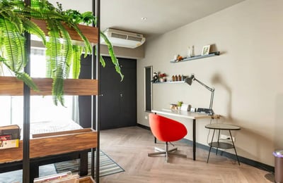 Möbliertes Studio-Apartment im Stadtteil Bang Rak zu vermieten, Bangkok, Thailand