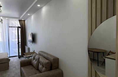 Comfortable 37 m² studio in NBG Panorama residence for rent in Batumi, Georgia